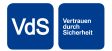 Logo für den VdS für Zertifizierungen aus der Sicherheitstechnik